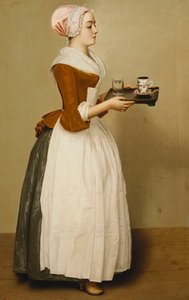 Tazza di Cioccolata; La Tasse du Chocolat da Jean Étienne Liotard