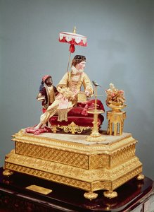 Automaton della lezione di canto, 1844 da Jean Eugene Robert