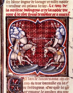 Battaglia di Muret (12 settembre da Jean Fouquet