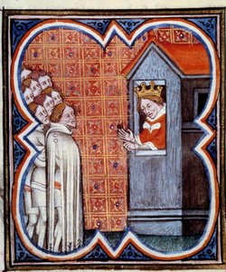 Carlo II il re malvagio di Navarra da Jean Fouquet