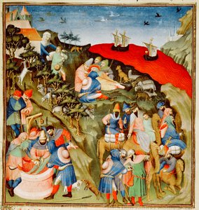 Ms Fr.247 f.25 La storia di Giuseppe, illustrazione, da 