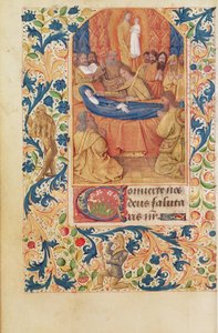 Ms Latin 13305 fol.88v La morte della Vergine, da 
