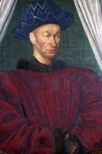 Ritratto di Carlo VII da Jean Fouquet