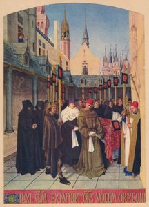 La sepoltura di Etienne Chevalier, c1455, 1939 da Jean Fouquet