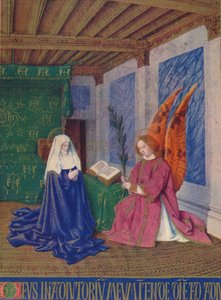 La seconda annunciazione da Jean Fouquet