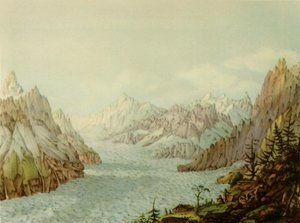 La Mer de Glace o Glacier des Bois, 1787, 1946