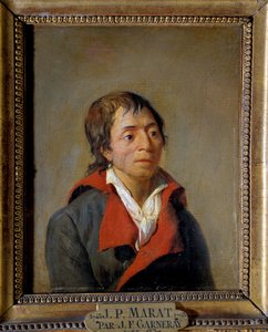 Ritratto di Jean-Paul Marat, medico, fondatore de 
