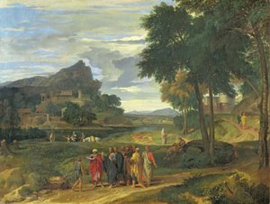 Il nobile di Cafarnao, 1670 circa (olio su tela)