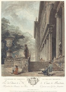 Colonade e giardini del Palazzo Medici