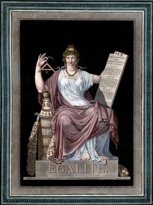 Eguaglianza - incisione di Jean-Francois Janinet (1752-1814) - Allegoria dell