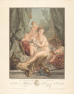 La toilette di Venere, 1783 da Jean Francois Janinet