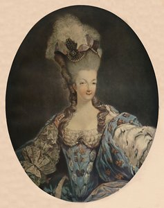 Maria Antonietta, Regina di Francia, 1777, 1913 da Jean Francois Janinet