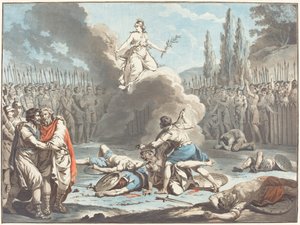 Il combattimento degli Orazi e dei Curiazi da Jean Francois Janinet