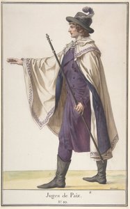 Un Giudice di Pace, ca. 1798-99 da Jean Francois Leonor Merimee