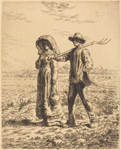 Partenza per il lavoro (Le départ pour le travail) da Jean Francois Millet