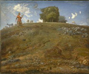 In Alvernia, 1866-69 da Jean Francois Millet