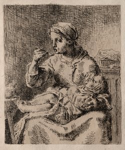La Bouillée da Jean Francois Millet