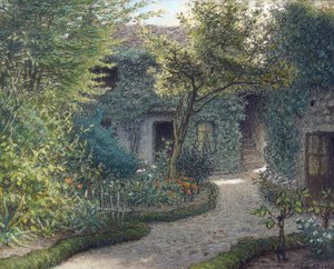 La casa di Theodore Rousseau (1812-1867) a Barbizon da Jean Francois Millet