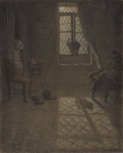 Le chat o Il gatto alla finestra, 1857-58