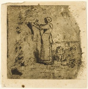 Contadino che Riposa da Jean Francois Millet