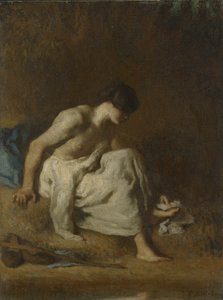 Il bagnante da Jean Francois Millet