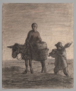 La partenza per il lavoro da Jean Francois Millet