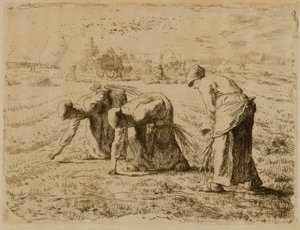 Gli Spigolatori da Jean Francois Millet