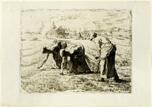 Gli Spigolatori da Jean Francois Millet