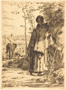 La grande pastorella da Jean Francois Millet