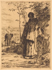 La grande pastorella (La grande bergere) da Jean Francois Millet