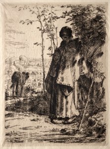 La Grande Pastorella da Jean Francois Millet