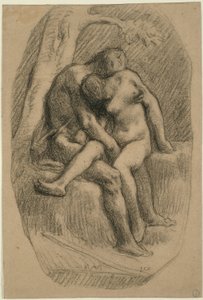Gli Amanti da Jean Francois Millet