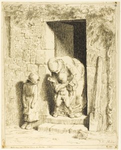 La precauzione materna da Jean Francois Millet