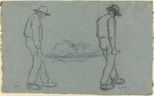 Il neonato da Jean Francois Millet