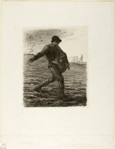 Il Seminatore da Jean Francois Millet