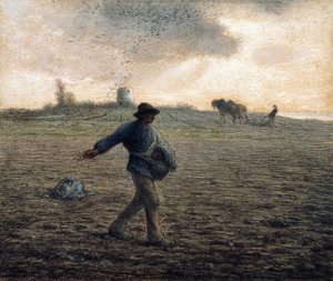 Il seminatore da Jean Francois Millet