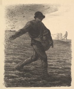 Il seminatore da Jean Francois Millet