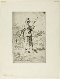 La filatrice da Jean Francois Millet