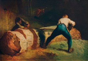 I segatori di legno, Les scieurs de long, c1850, 1911