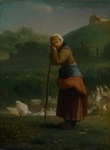 La ragazza delle oche a Gruchy