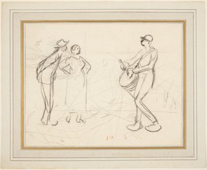 Tre figure da Jean Francois Millet