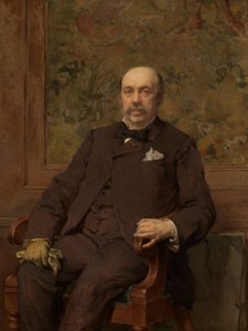 Autoritratto da Jean Francois Portaels