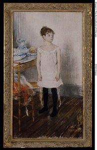 Germaine alla toilette