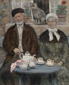 Tè del pomeriggio da Jean Francois Raffaelli