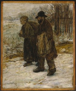 Raccoglitori di stracci parigini, c.1885 da Jean Francois Raffaelli