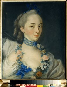 Primavera. Ritratto della principessa Nathalie Pavlovna Shcherbatova da Jean Francois Samsois