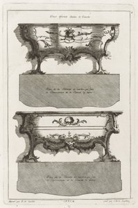 Due Differenti Disegni di Comò