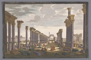Vista sulle rovine dell