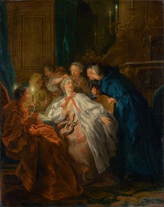 Prima del ballo da Jean François de Troy