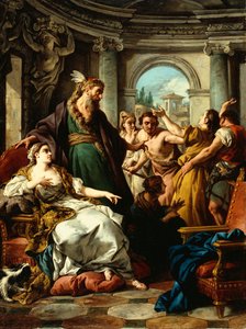 Giuseppe accusato dalla moglie di Potifar, 1745 da Jean François de Troy